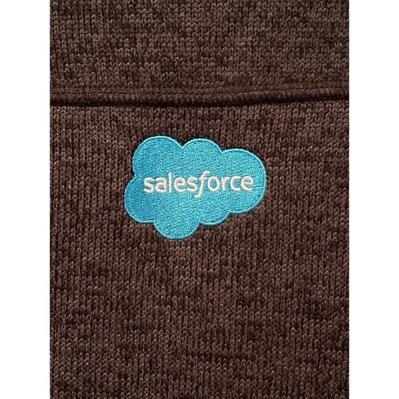 Columbia Sweater Weather Full Zip Jacket 2XL Salesforce Leading T&P NWOT - Picture 5 of 10